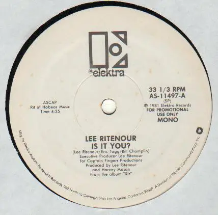 Is It You - Lee Ritenour | 7inch | Recordsale