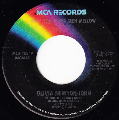 Have You Never Been Mellow Water Under The Bridge Olivia Newton John 7inch Recordsale