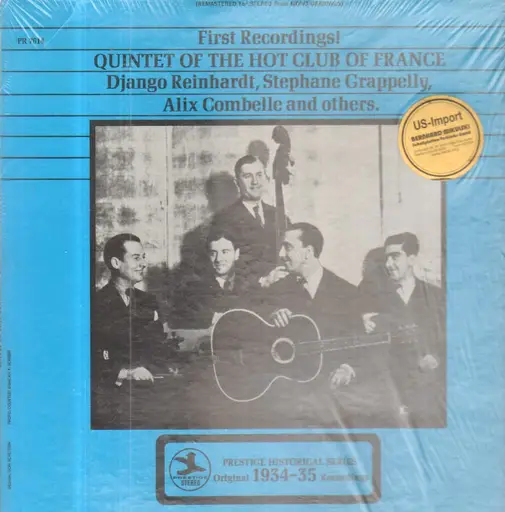 First Recordings! Quintet Of The Hot Club Of France - Quintette du Hot Club  de France | CD | Recordsale