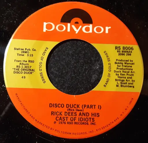 rick dees disco duck similar songs