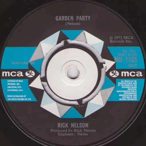 Garden Party Rick Nelson Double Cd 7 Lp Recordsale