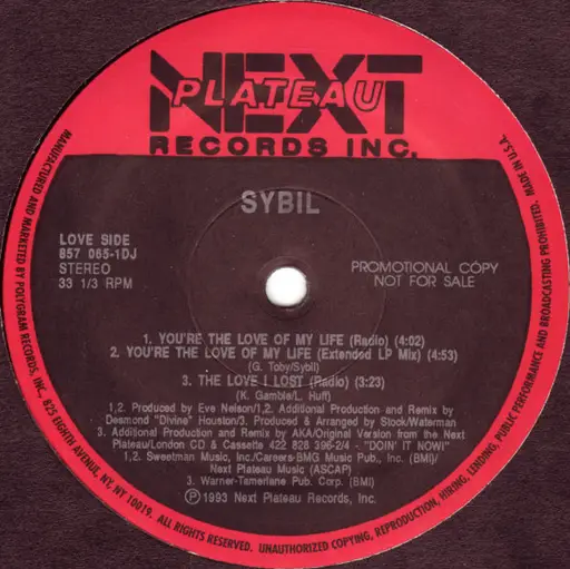 The Love I Lost Sybil 12 Recordsale