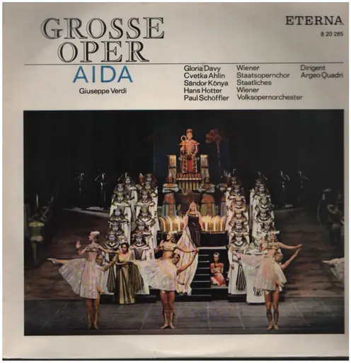 Aida - Giuseppe Verdi | Vinyl, CD, MC, Video | Recordsale