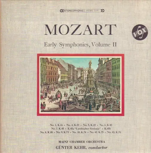 Vol.1 Mozart Early Symphonies