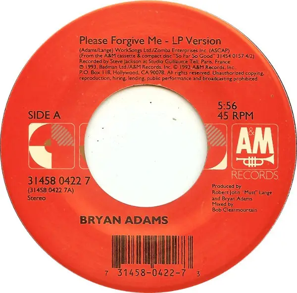 please forgive me bryan adams free mp3 download