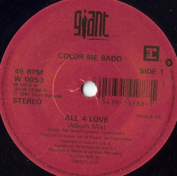 Color Me Badd 517 Vinyl Records And Cds Found On Cdandlp