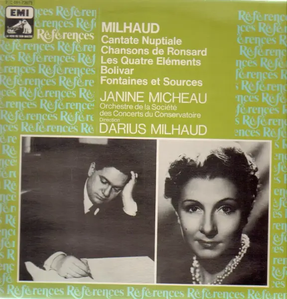 Darius Milhaud vinyl, 1398 LP records & CD found on CDandLP