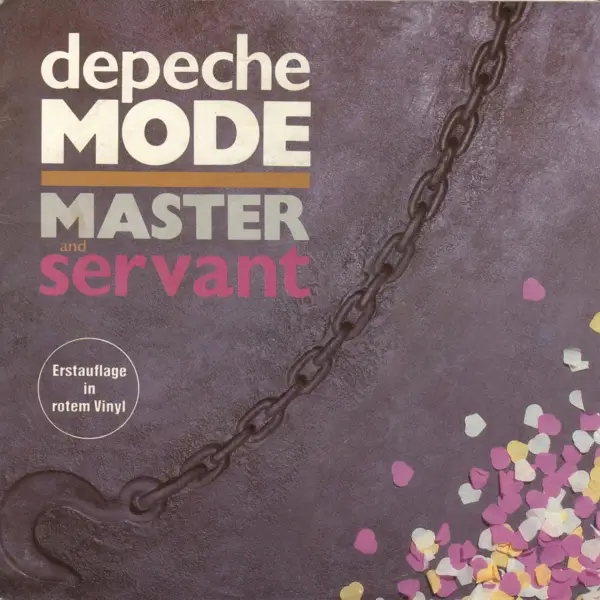 depeche mode master and servant / (set me free) remotivate me (red vinyl)