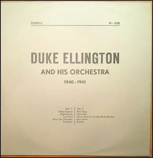 1940 - Duke Ellington (アルバム)