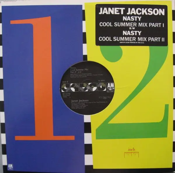 JANET JACKSON - Nasty - Maxi x 1