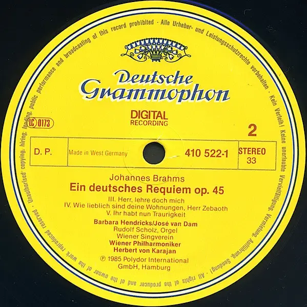 Ein deutsches requiem / te deum (hardcover box + booklet) by Brahms ...