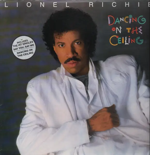 Lionel Richie Dancing On The Ceiling Embossed Cover