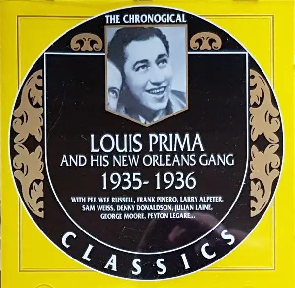 Louis Prima : Zooma Zooma - The Best of Louis Prima (1986) Vinyl Record