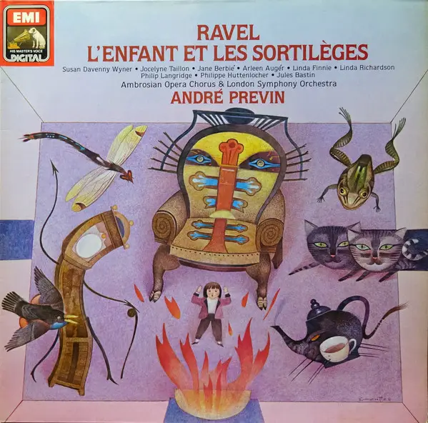 Ravel L enfant et les sortileges (Vinyl Records, LP, CD) on CDandLP