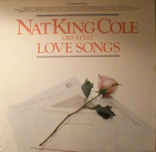 Album Greatest Love Songs De Nat King Cole Sur Cdandlp
