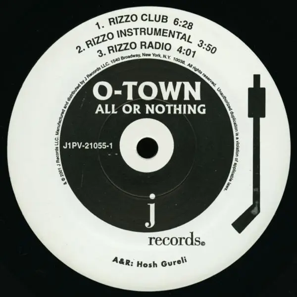 O-Town All or nothing (Vinyl Records, LP, CD) on CDandLP