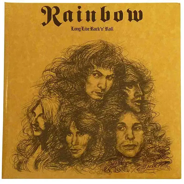 Long live rock'n'roll de Rainbow, 33 1/3 RPM con recordsale - Ref