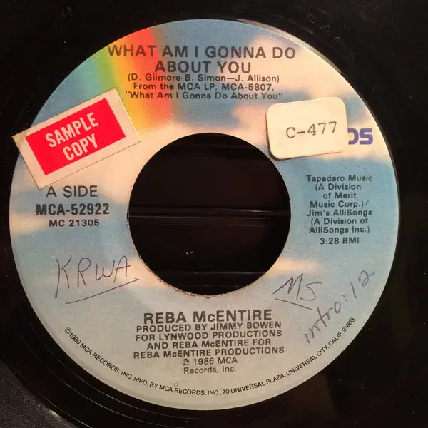 Reba Mcentire What am i gonna do about you (Vinyl Records, LP, CD) on ...