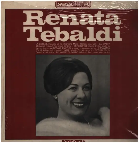 Renata Tebaldi Renata Tebaldi Vinyl Records Lp Cd On Cdandlp