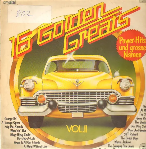 The Seekers, Cliff Richard, The Beach Boys, Wanda Jackson 16 Golden Greats Vol. II