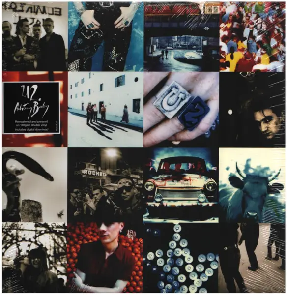 Achtung baby (180g + download) by U2, LP x 2 with recordsale -  Ref:3102241945