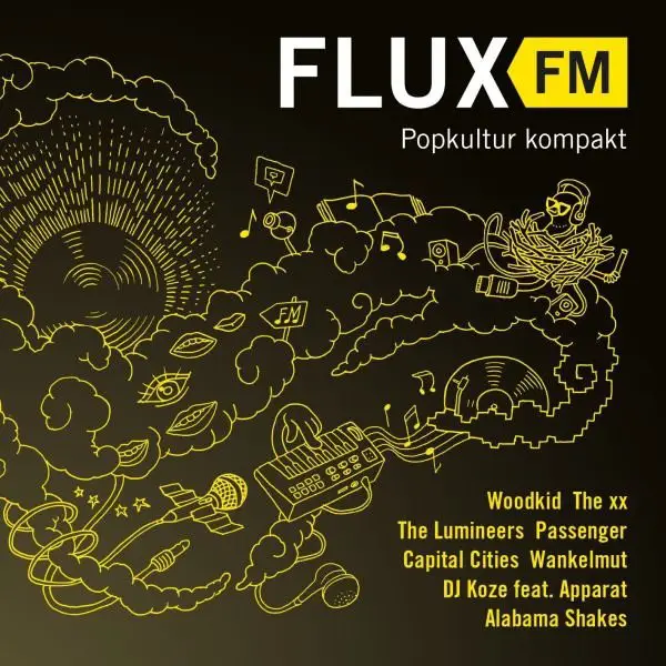 WOODKID, PASSENGER, WE ARE AUGUSTINES A.O. - FluxFM Vol. 1 (Popkultur Kompakt) - CD x 2