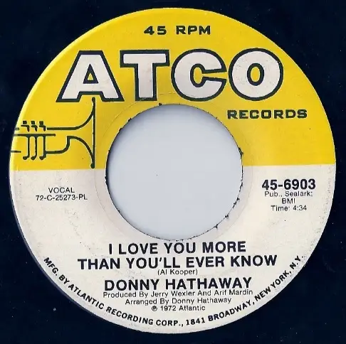 Английская песня more more. I Love you more than you'll ever know. Atco records. Blind Faith 1969 LP Atco.
