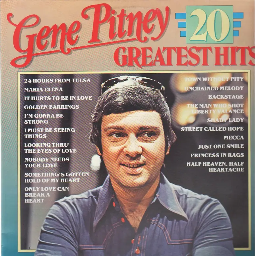 20 Greatest Hits Gene Pitney Cd Vinyl Recordsale