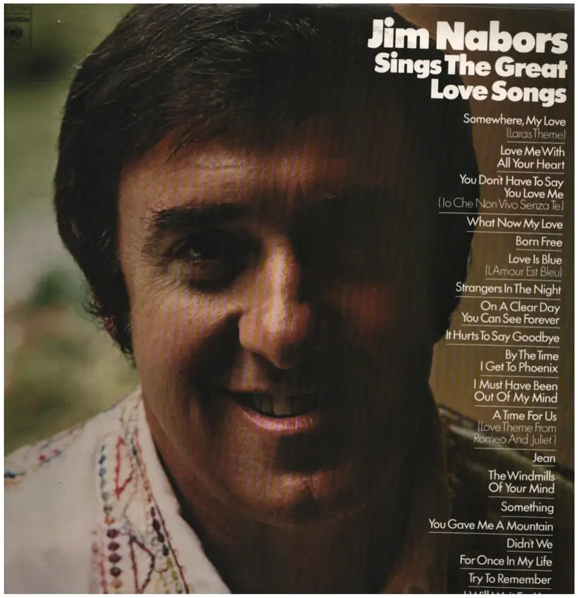 Sings the Great Love Songs - Jim Nabors | Vinyl | Recordsale