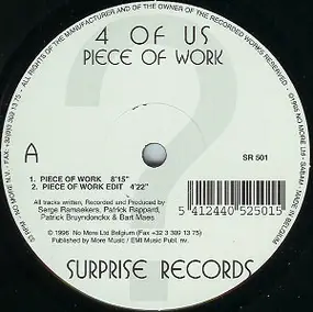 4 of Us - Piece Of Work