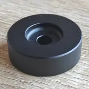 7inch Single Puck - Aluminium, schwarz