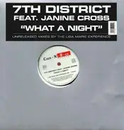7th District Feat. Janine Cross - What A Night