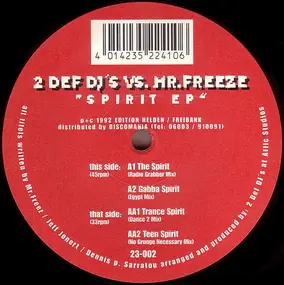 Mr. Freeze - Spirit EP