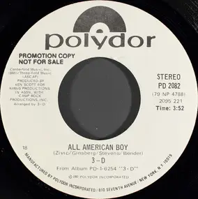 3-D - All American Boy