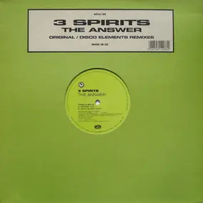Three Spirits - The Answer (Original / Disco Elements Remixes)