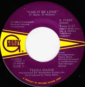 Teena Marie - Can It Be Love