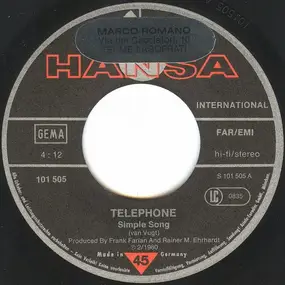 Telephone - Simple Song