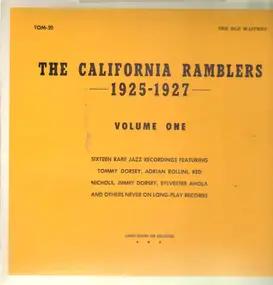 California Ramblers - Volume One - 1925-1927