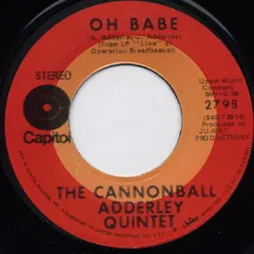 Cannonball Adderley - Oh Babe