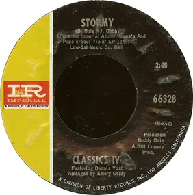 The Classics IV - Stormy / 24 Hours Of Loneliness