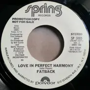 The Fatback Band - Love In Perfect Harmony