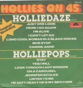 The Hollies - Hollies On 45