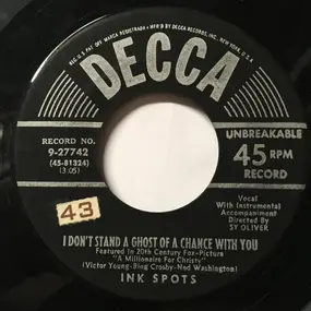 The Ink Spots - I Don't Stand A Ghost Of A Chance With You / I'm Lucky I Have You