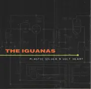 Iguanas - Plastic Silver 9 Volt Heart