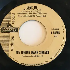Johnny Mann Singers - Don't / Love Me