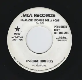 Osborne Brothers - Heartache Looking For A Home