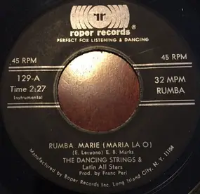Latin All Stars - Rumba Marie (Maria La O) / Merengue Mas