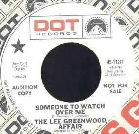 Lee Greenwood - Someone To Watch Over Me / Love Is Not Enough