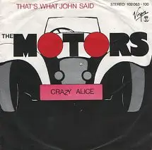 Motors - That's What John Said