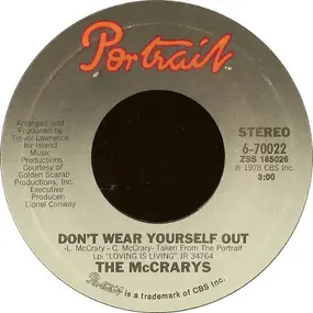 the mccrarys - Don't Wear Yourself Out / You Are The Key